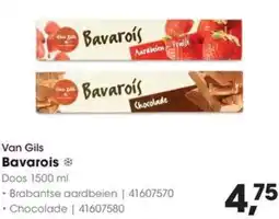 Hanos Van Gils Bavarois aanbieding