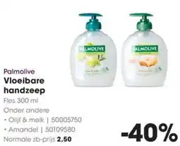 Hanos Palmolive Vloeibare handzeep aanbieding