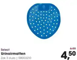 Hanos Select Urinoirmatten aanbieding
