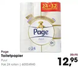 Hanos Page Toiletpapier aanbieding