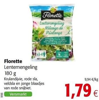 Colruyt Florette lentemengeling aanbieding