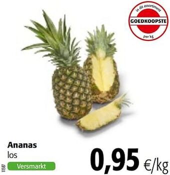 Colruyt Ananas aanbieding