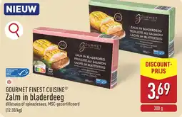 ALDI Gourmet finest cuisine Zalm in bladerdeeg aanbieding
