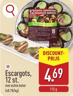 ALDI Escargots, 12 st. aanbieding