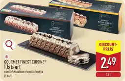 ALDI GOURMET FINEST CUISINE IJstaart aanbieding