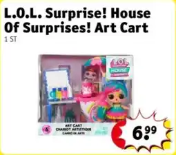 Kruidvat L.O.L. Surprise House Of Surprises Art Cart aanbieding