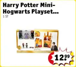 Kruidvat Harry potter mini hogwarts playset aanbieding