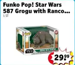 Kruidvat Funko Pop Star Wars 587 Grogu with Ranco aanbieding