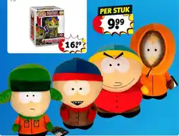 Kruidvat South park pluche cartman kenny kyle of stan aanbieding