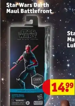 Kruidvat Star Wars Darth Maul Battlefront aanbieding