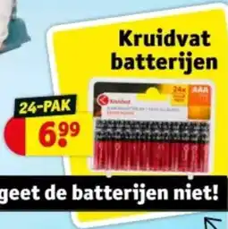 Kruidvat Kruidvat batterijen aanbieding