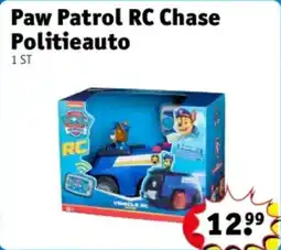 Kruidvat Paw Patrol RC Chase Politieauto aanbieding