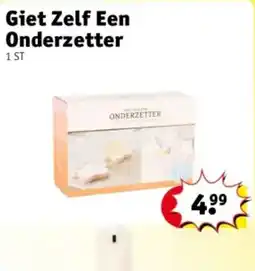 Kruidvat Giet zelf een onderzetter aanbieding