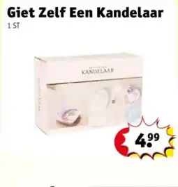 Kruidvat Giet zelf een kandelaar aanbieding