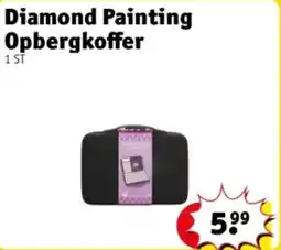 Kruidvat Diamond painting opbergkoffer aanbieding