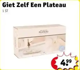 Kruidvat Giet zelf een plateau aanbieding