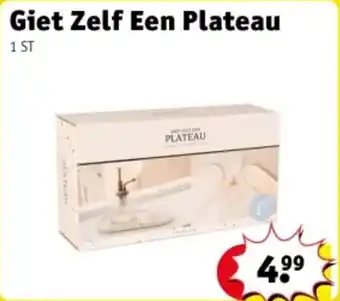 Kruidvat Giet zelf een plateau aanbieding