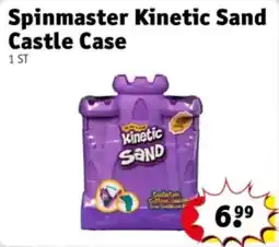 Kruidvat Spinmaster kinetic sand castle case aanbieding