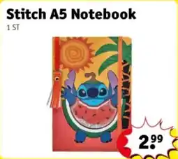 Kruidvat Stitch A5 Notebook aanbieding
