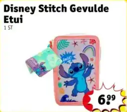 Kruidvat Disney stitch gevulde etui aanbieding