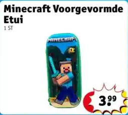 Kruidvat Minecraft voorgevormde etui aanbieding