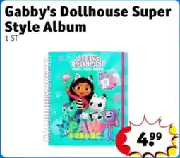 Kruidvat Gabby's dollhouse super style album aanbieding