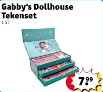 Kruidvat Gabby's dollhouse tekenset aanbieding