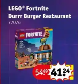 Kruidvat LEGO Fortnite Durrr Burger Restaurant aanbieding