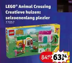 Kruidvat LEGO Animal Crossing Creatieve huizen seizoenenlang plezier aanbieding