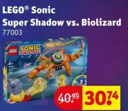 Kruidvat LEGO Sonic Super Shadow vs. Biolizard aanbieding