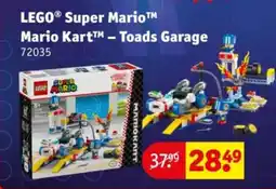 Kruidvat LEGO Super Mario Mario Kart Toads Garage aanbieding