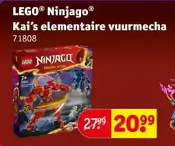 Kruidvat LEGO Ninjago Kai's elementaire vuurmecha aanbieding