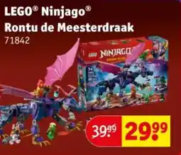 Kruidvat LEGO Ninjago Rontu de Meesterdraak aanbieding
