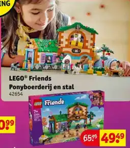 Kruidvat LEGO Friends Ponyboerderij en stal aanbieding