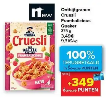 Ontbijtgranen cruesli frambalicious quaker