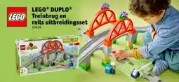 Kruidvat LEGO DUPLO treinbrug en rails uitbreidingsset aanbieding