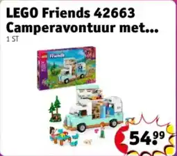 Kruidvat LEGO Friends 42663 Camperavontuur met aanbieding