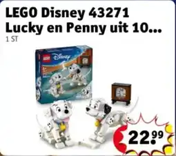 Kruidvat LEGO Disney 43271 Lucky en Penny uit 10 aanbieding