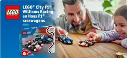 Kruidvat LEGO City F1 Williams Racing en Haas F1 aanbieding