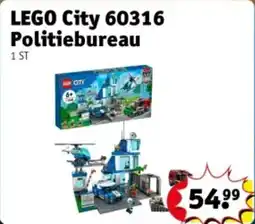 Kruidvat LEGO City 60316 Politiebureau aanbieding