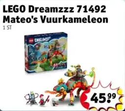 Kruidvat LEGO Dreamzzz 71492 Mateo's Vuurkameleon aanbieding