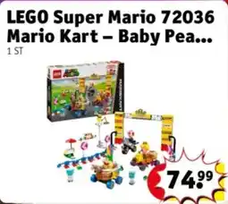 Kruidvat LEGO Super Mario 72036 Mario Kart Baby Pea aanbieding
