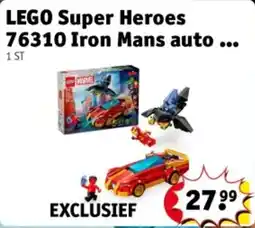 Kruidvat LEGO Super Heroes 76310 Iron Mans auto aanbieding