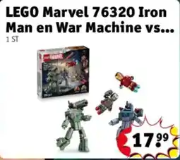 Kruidvat LEGO Marvel 76320 Iron Man en War Machine vs aanbieding