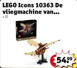 Kruidvat LEGO Icons 10363 De vliegmachine van aanbieding