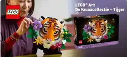 Kruidvat LEGO Art De Faunacollectie Tijger aanbieding