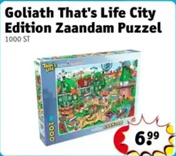 Kruidvat Goliath that's life city edition zaandam puzzel aanbieding
