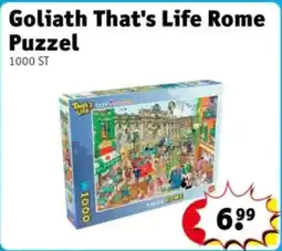 Kruidvat Goliath that's life rome puzzel aanbieding