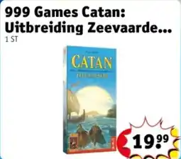 Kruidvat 999 Games Catan: Uitbreiding Zeevaarde. aanbieding