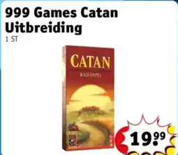 Kruidvat 999 Games Catan Uitbreiding aanbieding